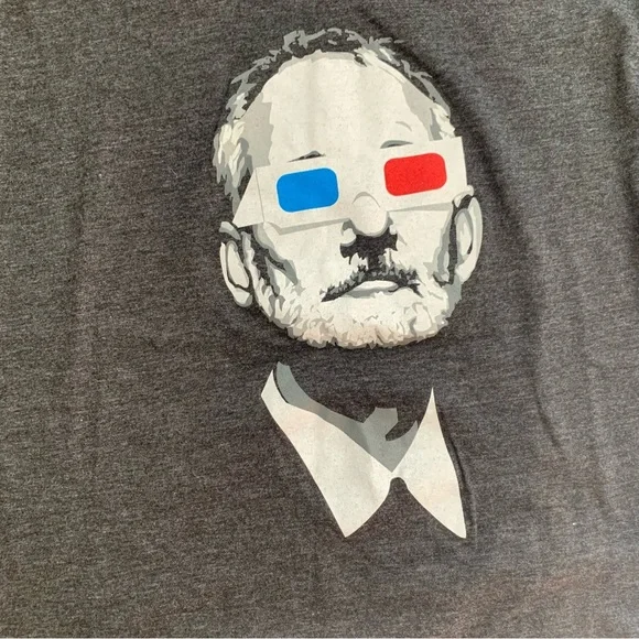 3D Bill Murray Graphic Tee - The Chive - Size S - Picture 3 of 7